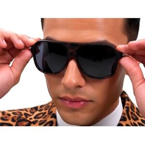Tortoise Sunglasses Retro Aviator Style‎ UV400 Protection Fashion Shades Lentes